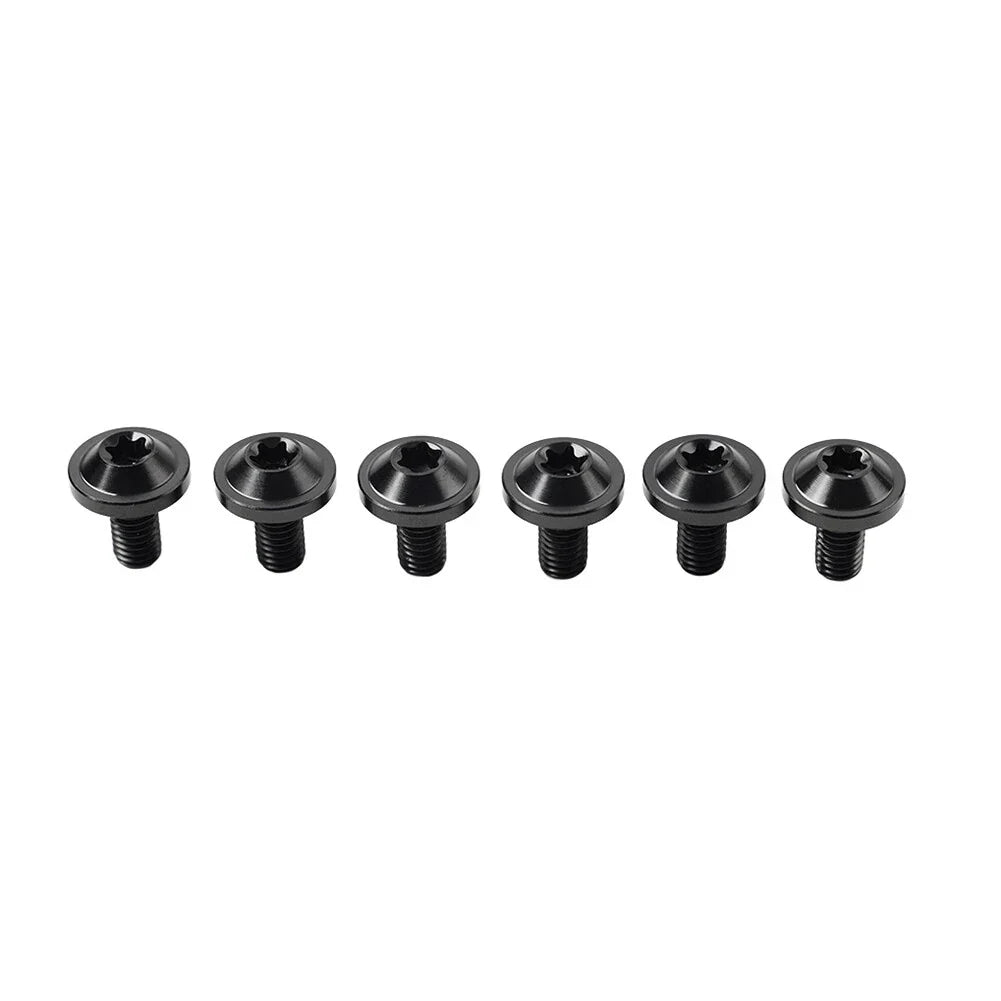 6 x M5x15mm Titanium Bolts Truss Torx Screws for Motorcycle Bike