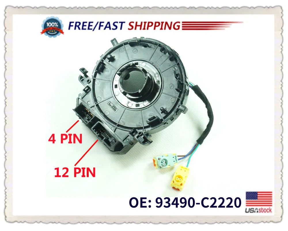 Clock Spring 93490-C2220 for Hyundai Sonata (2015–2017)