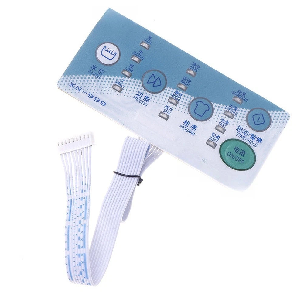 Control Panel for XN 999 Washing Machine (Standard Dimensions)