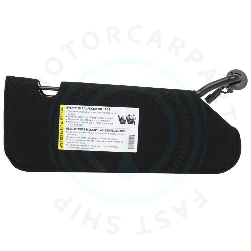Left Driver Side Sun Visor for Chevy C6 Corvette (2005–2013)