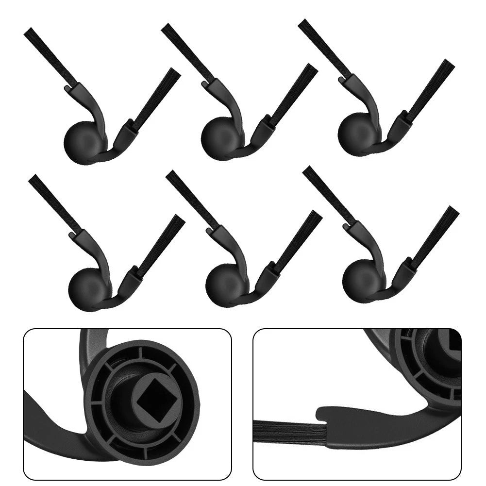 6 Pack Side Brush for Mijia 5C OV42CN Robot Vacuum Cleaner