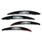 Carbon Front Bumper Splitter Fins Spoiler Canards for Mercedes Benz C-Class (2022-2023)