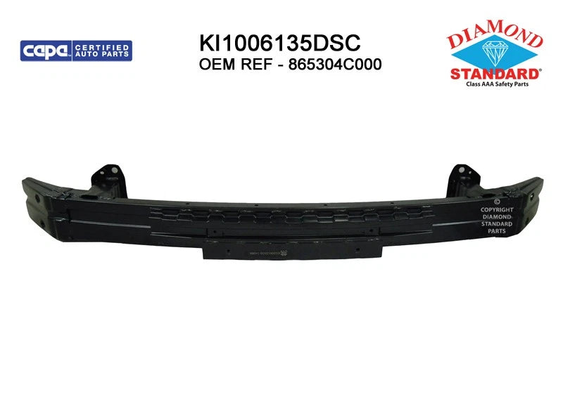 Replacement Steel Front Bumper Impact Bar (See compatibility Chart)