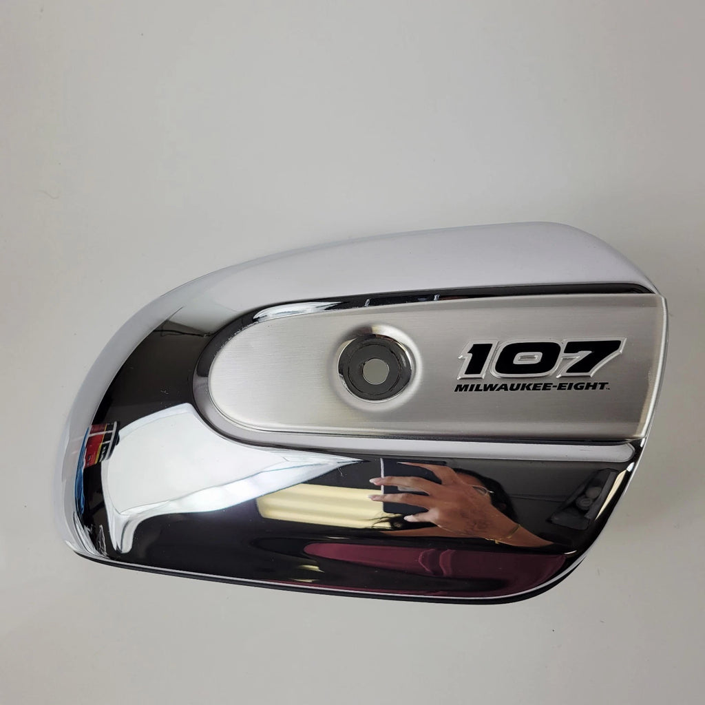 Chrome Air Cleaner Insert for Harley-Davidson 107ci Milwaukee Eight (2017–2023)
