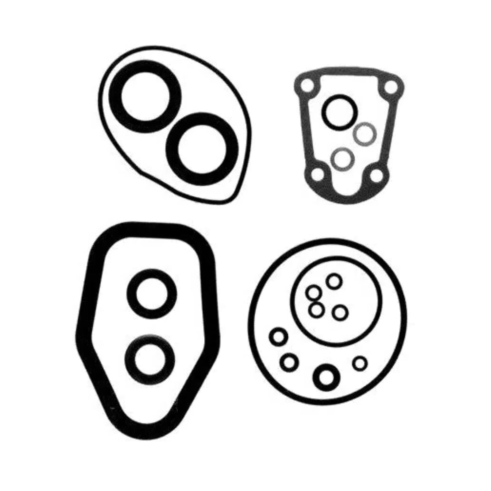 Lower Unit Seal Kit for Johnson Evinrude OMC BRP (50-75 HP) Ref 396349, 18-2660