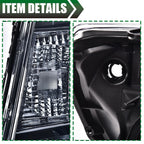 Smoke Lens Chrome Headlight Assembly for Toyota Tacoma (2005–2011)