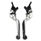 CNC Silver Extendable Brake Clutch Levers for STREET TWIN THRUXTON/StreetCup