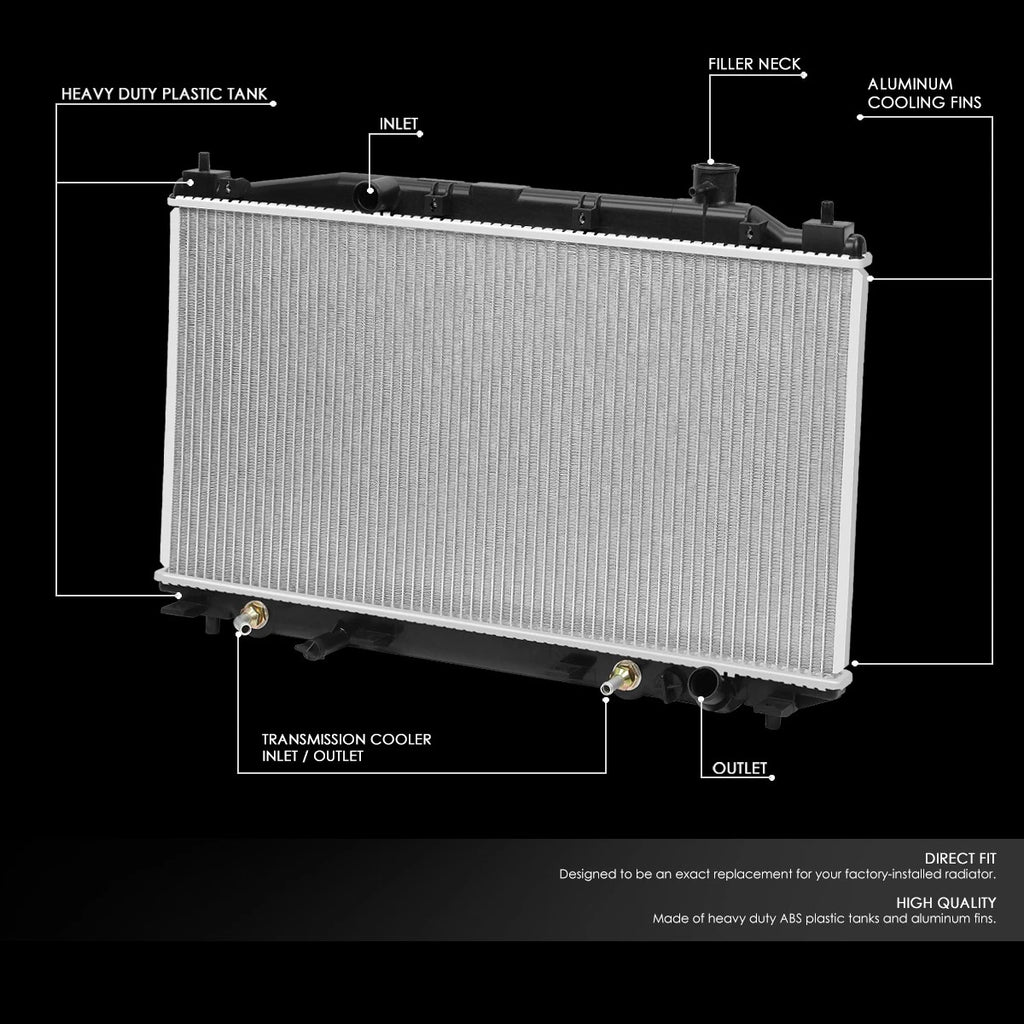 Aluminum Radiator for Honda Civic Hybrid (2003–2005) DPI 2572