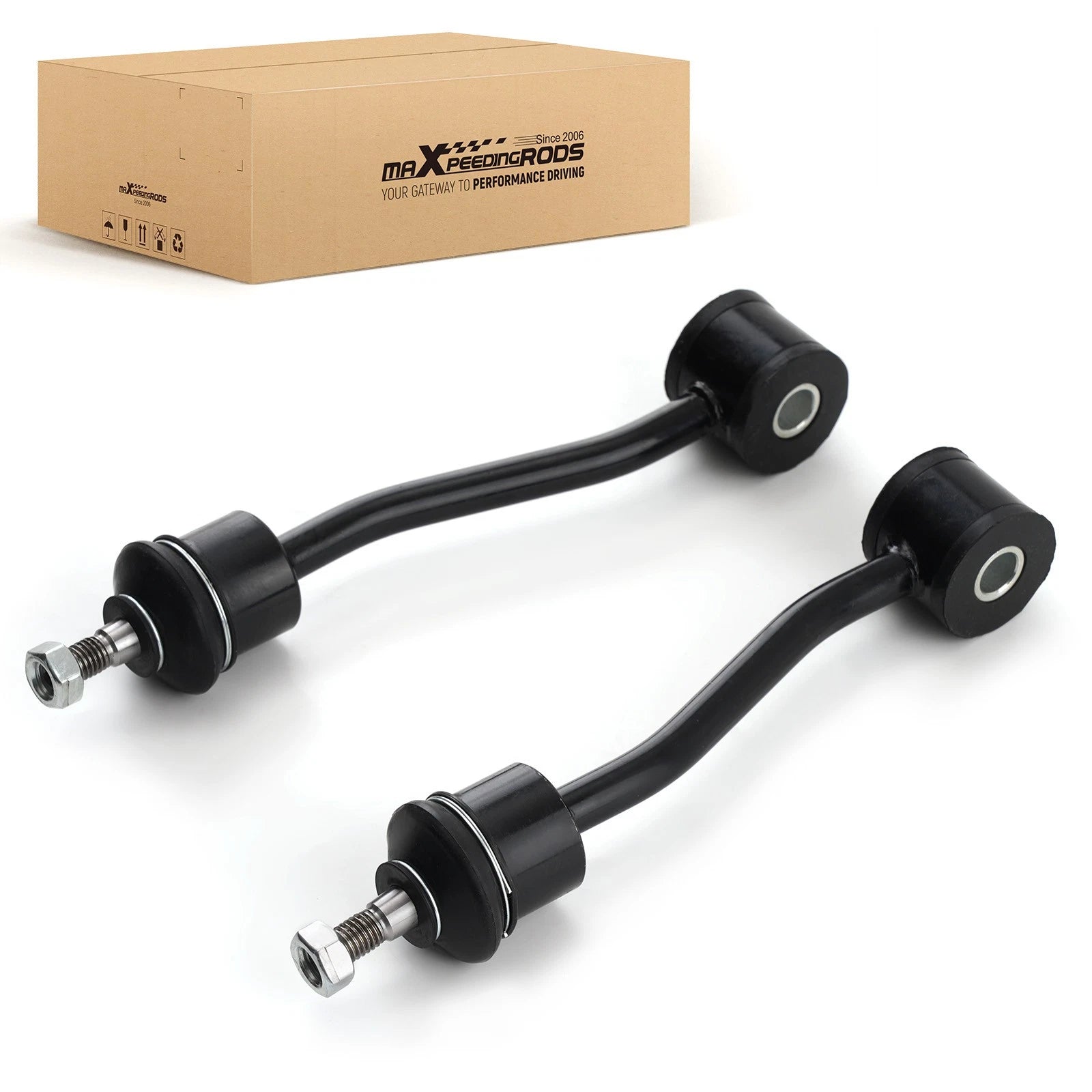 2pcs Front Sway Bar Stabilizer Links Set for Jeep Wrangler TJ (1997–2006) K3197