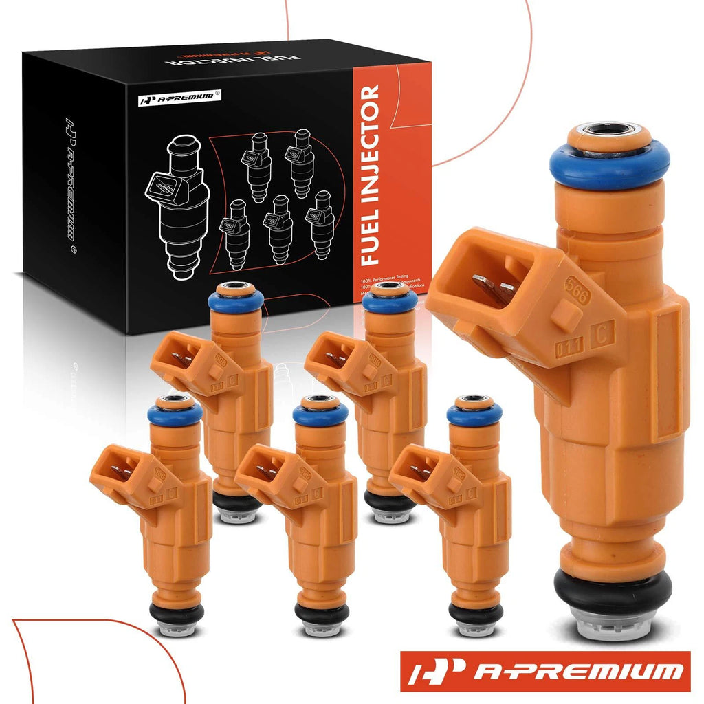 6x Fuel Injectors for Ford Explorer Mercury Mountaineer (1999–2001) V6 4.0L