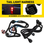 2X Tail Lamp Wiring Harness for Chevrolet Silverado GMC Sierra 1500 (2014–2015) LH+RH