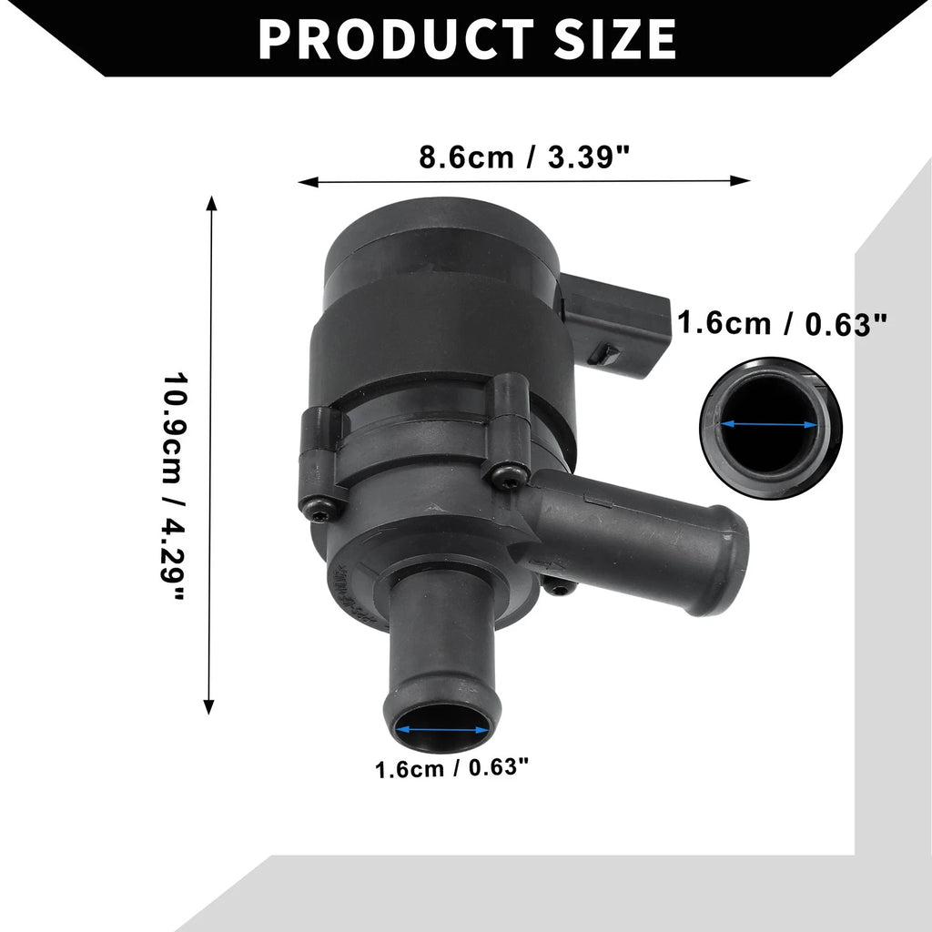 Auxiliary Water Pump for Audi A8 (2000–2002) No. 078121601A