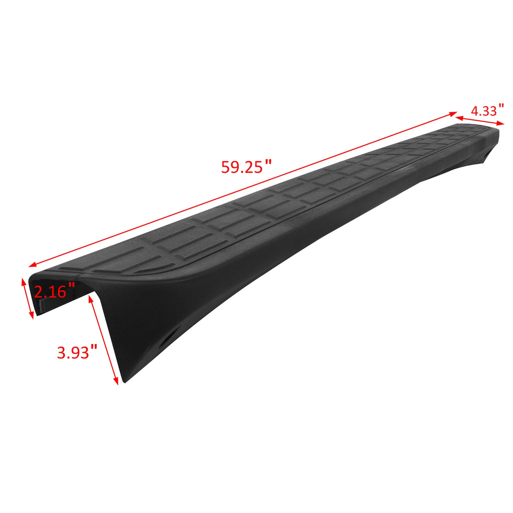 Tailgate Spoiler Molding Cap for Chevy Silverado Sierra (2007–2014)
