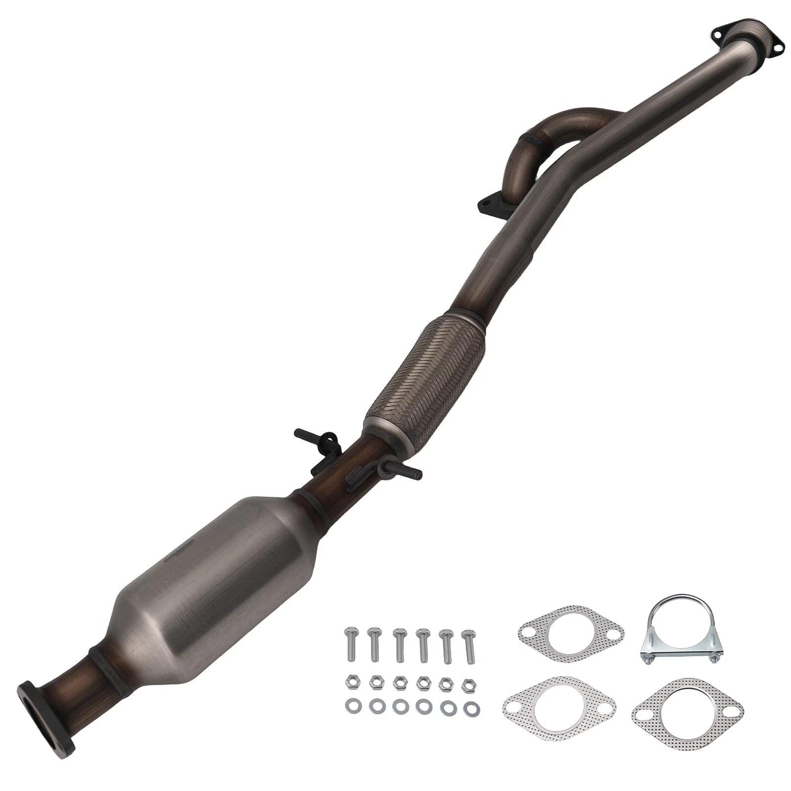 Rear Flex Pipe Catalytic Converter Set for Chevrolet Impala 3.6L (2014–2020)