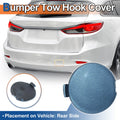 Rear Right Tow Hook Cover for Mazda 6 Atenza (2018–2021) Blue 656320661201
