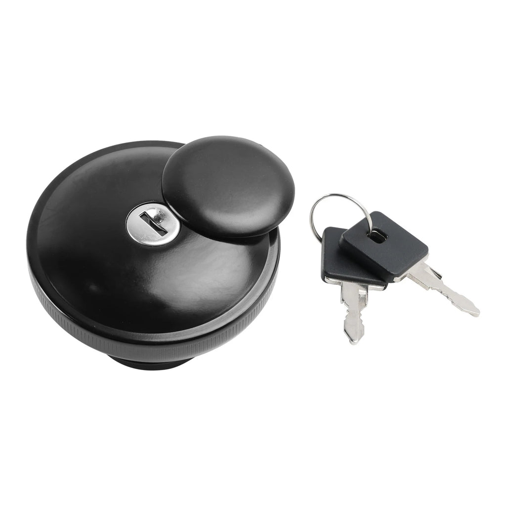 Black Vented Screw-In Petrol Gas Cap for Harley Sportster Dyna Softail (2000–2021) 61272-92