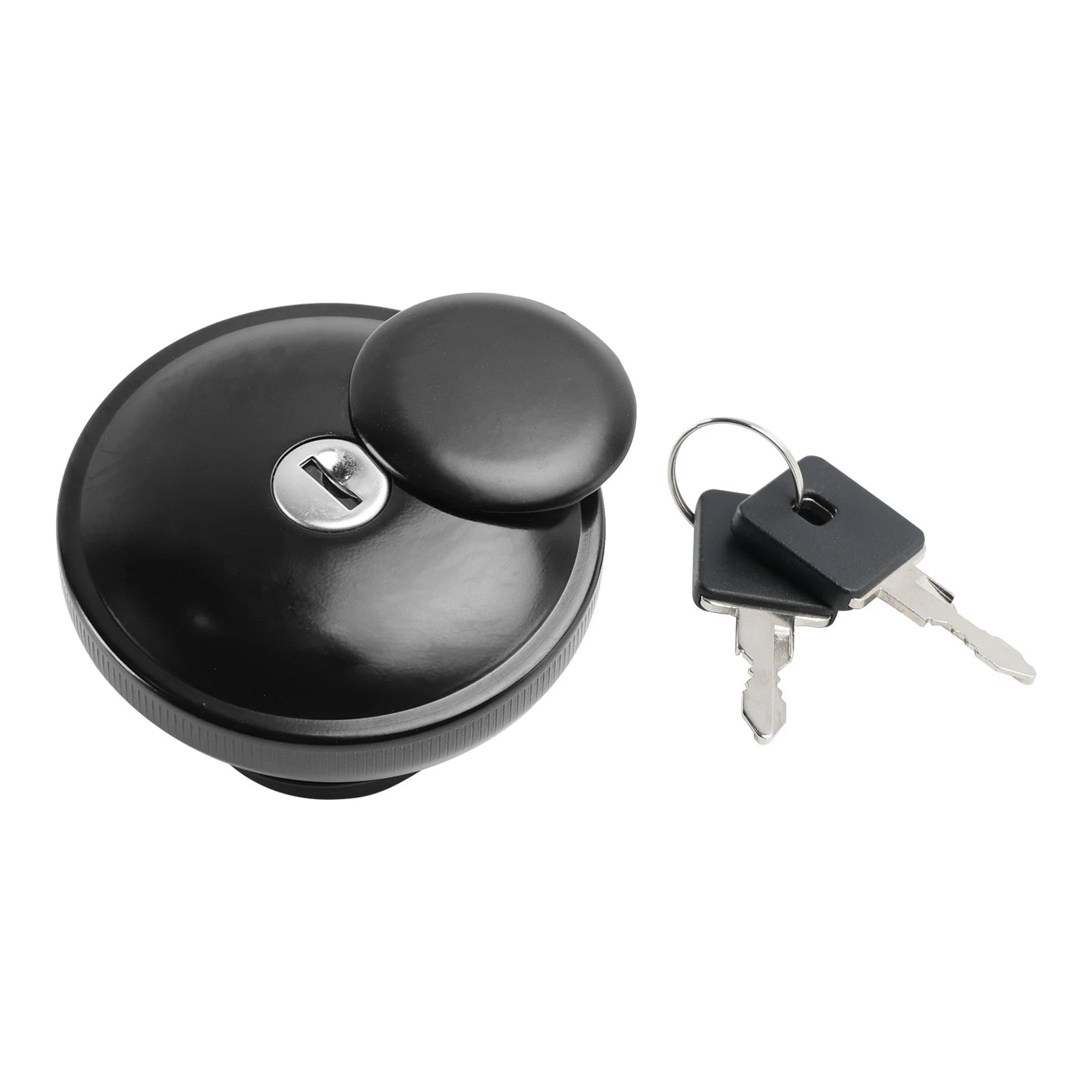 Black Vented Screw-In Petrol Gas Cap for Harley Sportster Dyna Softail (2000–2021) 61272-92