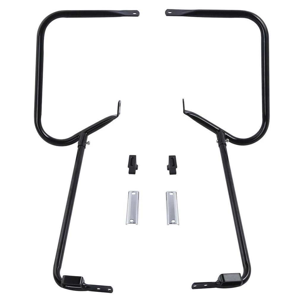 Rear Saddlebags Guard Bar Bracket for Harley Touring Road King Glide (1997–2008)