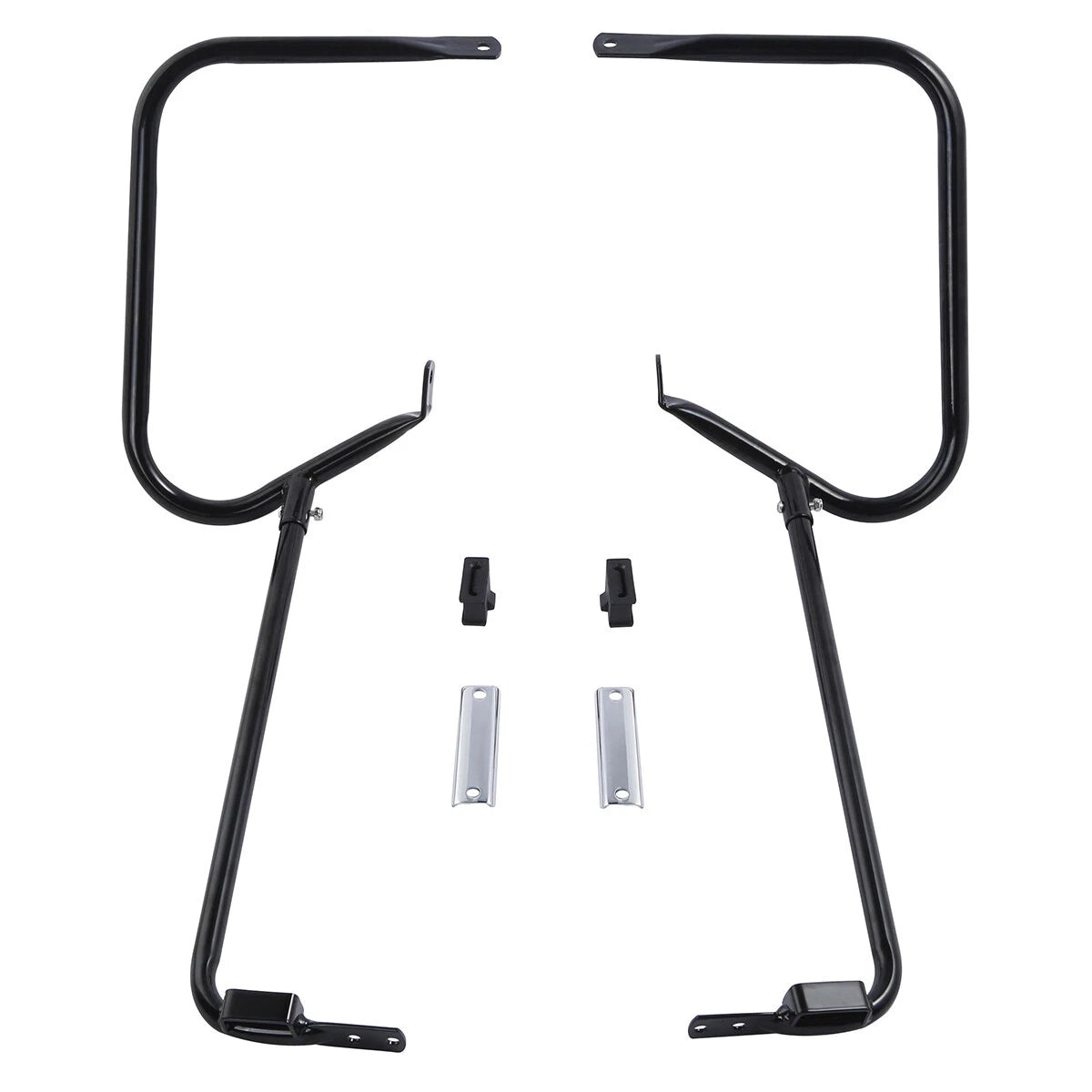 Rear Saddlebags Guard Bar Bracket for Harley Touring Road King Glide (1997–2008)