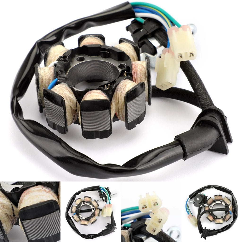 Alternator Stator Coil 8 Poles for Honda CRF250R (2004–2009) 31120-KRN-670
