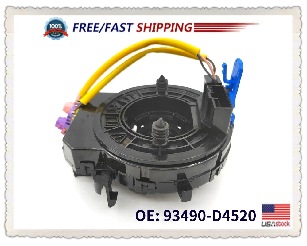 Spiral Cable Clock Spring 93490-D4520 for Kia Optima Cadenza (2016–2020)