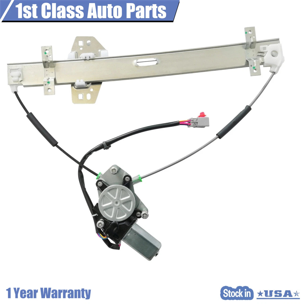 Front Left Power Window Regulator with Motor for Honda Element (2003-2010)