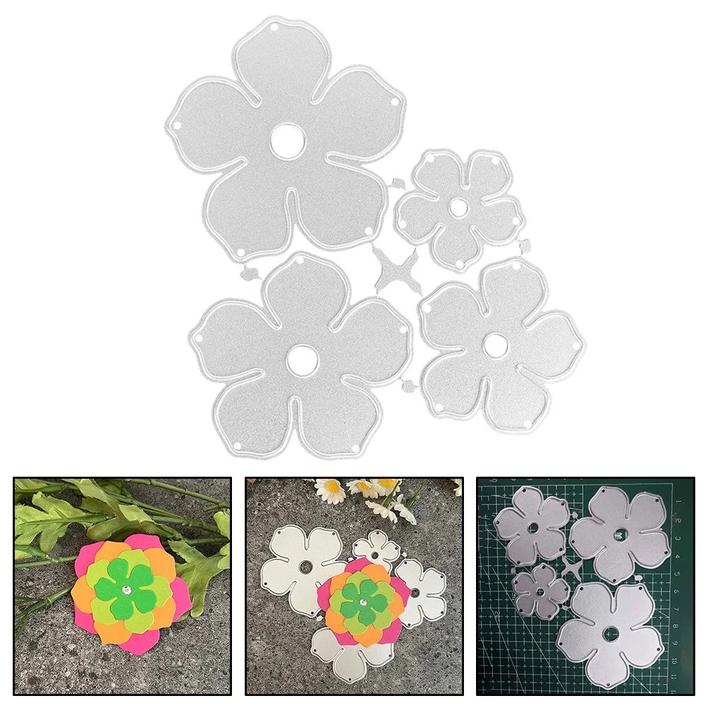 Flower Embossing Formold for Various Projects (Multiple Sizes)