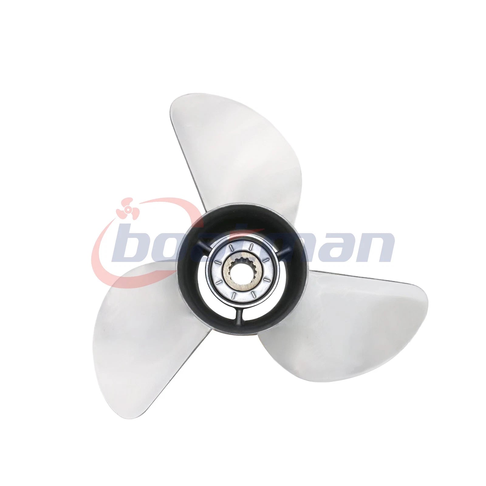 Stainless Boat Propeller for Yamaha OMC Outboard 70-90HP (13.520P, 15 Tooth)