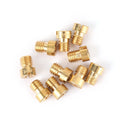 Set of 10 Round Head Main Jets 4mm for GY6 Motorcycle Scooter