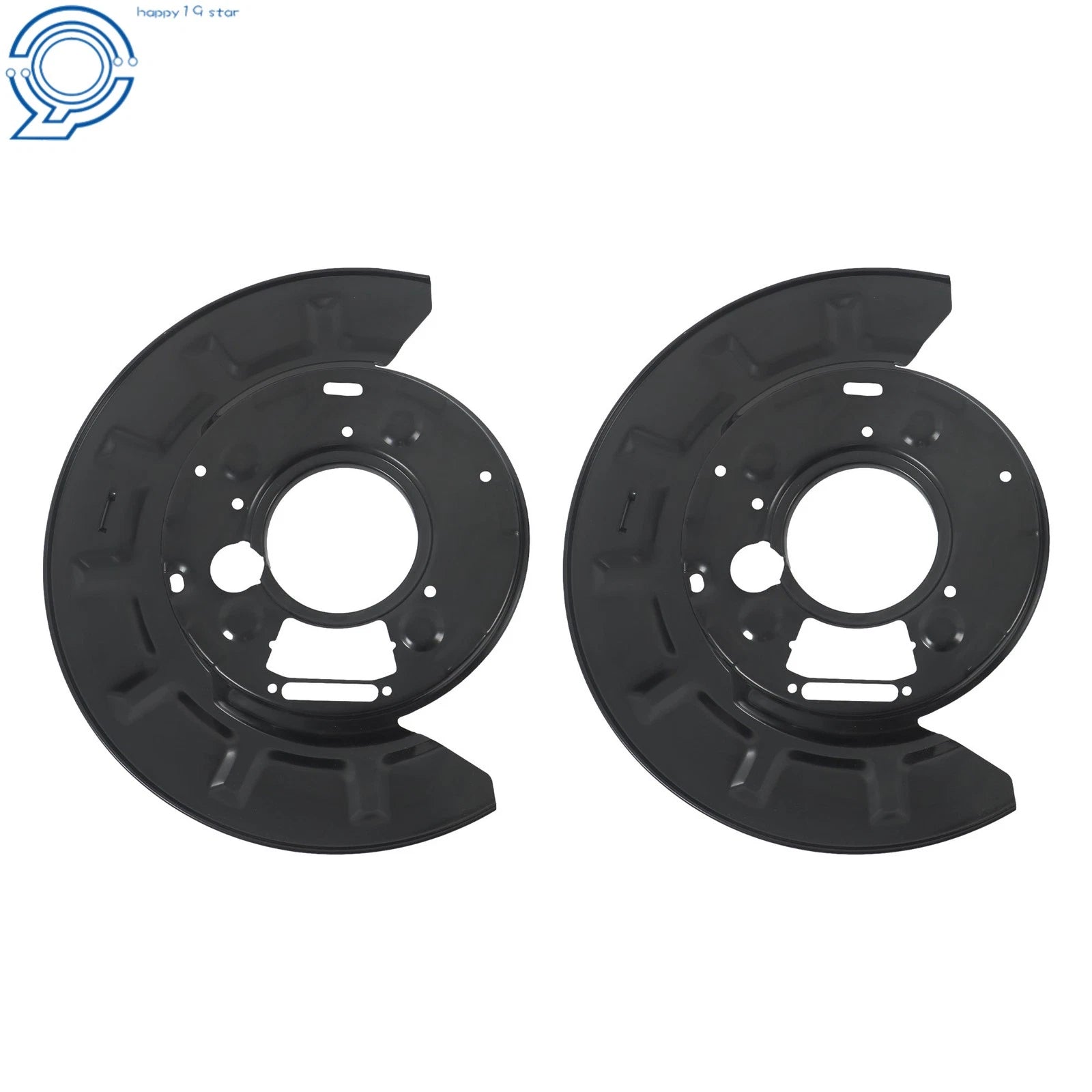 2X Rear Side Brake Dust Shield for Chevy Silverado 2500 HD GMC Sierra 3500 HD