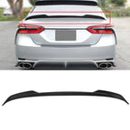 Trunk Spoiler for Toyota Camry SE XSE LE XLE (2018–2020) Glossy Black