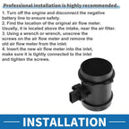 MAF Mass Air Flow Sensor Assembly for BMW 745i V8 4.4L E65 Series