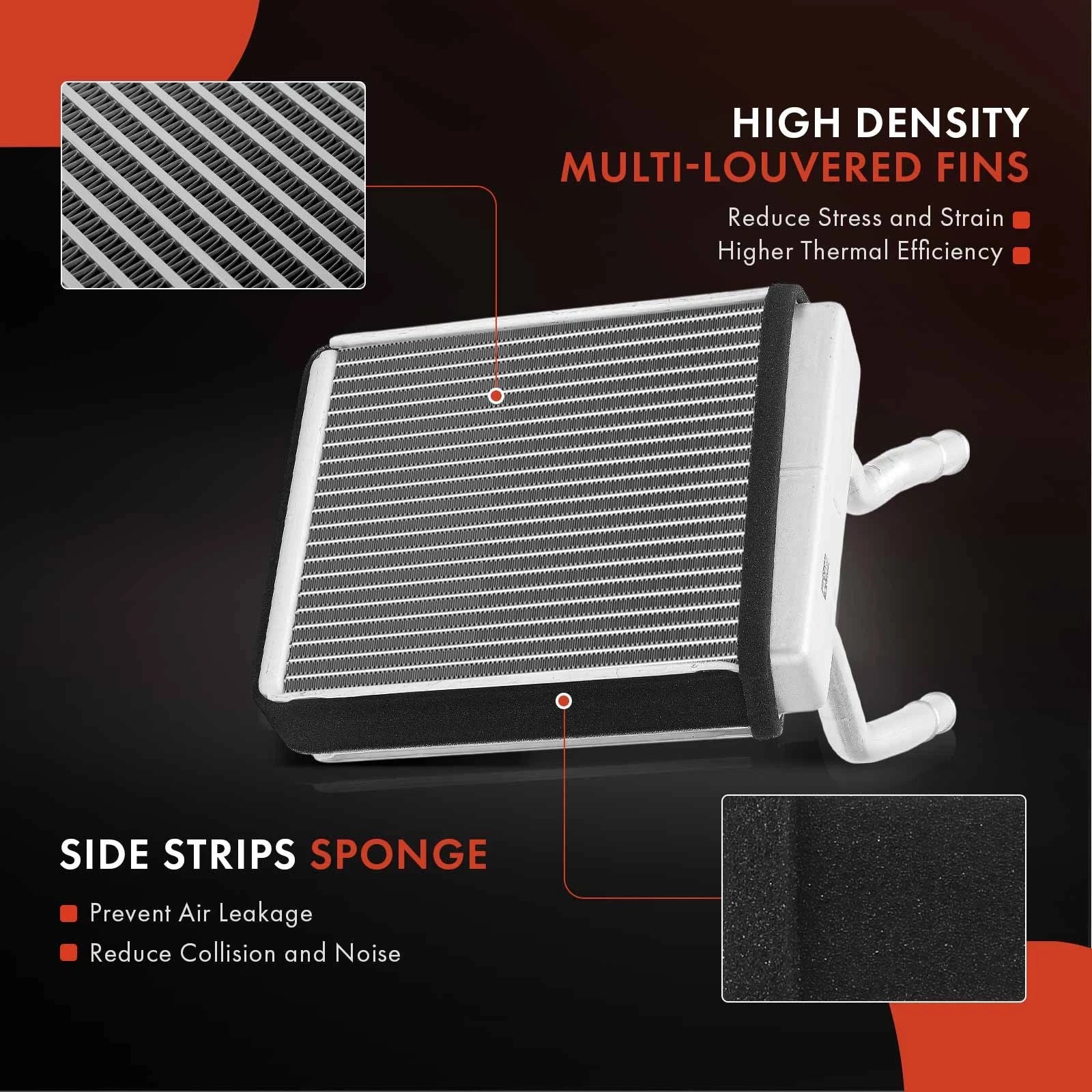 HVAC Heater Core for Ford E-150, E-250 Econoline