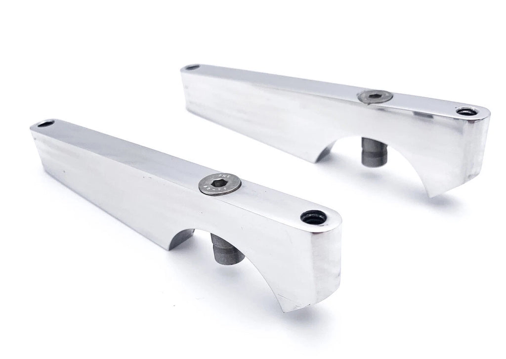 Aluminum Rear License Plate Spreader Bar Mounting Brackets for 2" Tubing