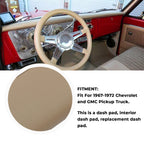 Dash Pad Cover for Chevy GMC C10 Truck (1967–1972) - Brown