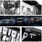 Clear Lens Fog Lights for GMC Canyon/Chevy Colorado (2004–2012)