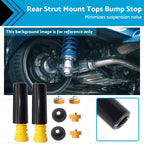 Rear Strut Mount Tops Bump Stop Kit for BMW 3 Series E90/E91/E92, X1 E84