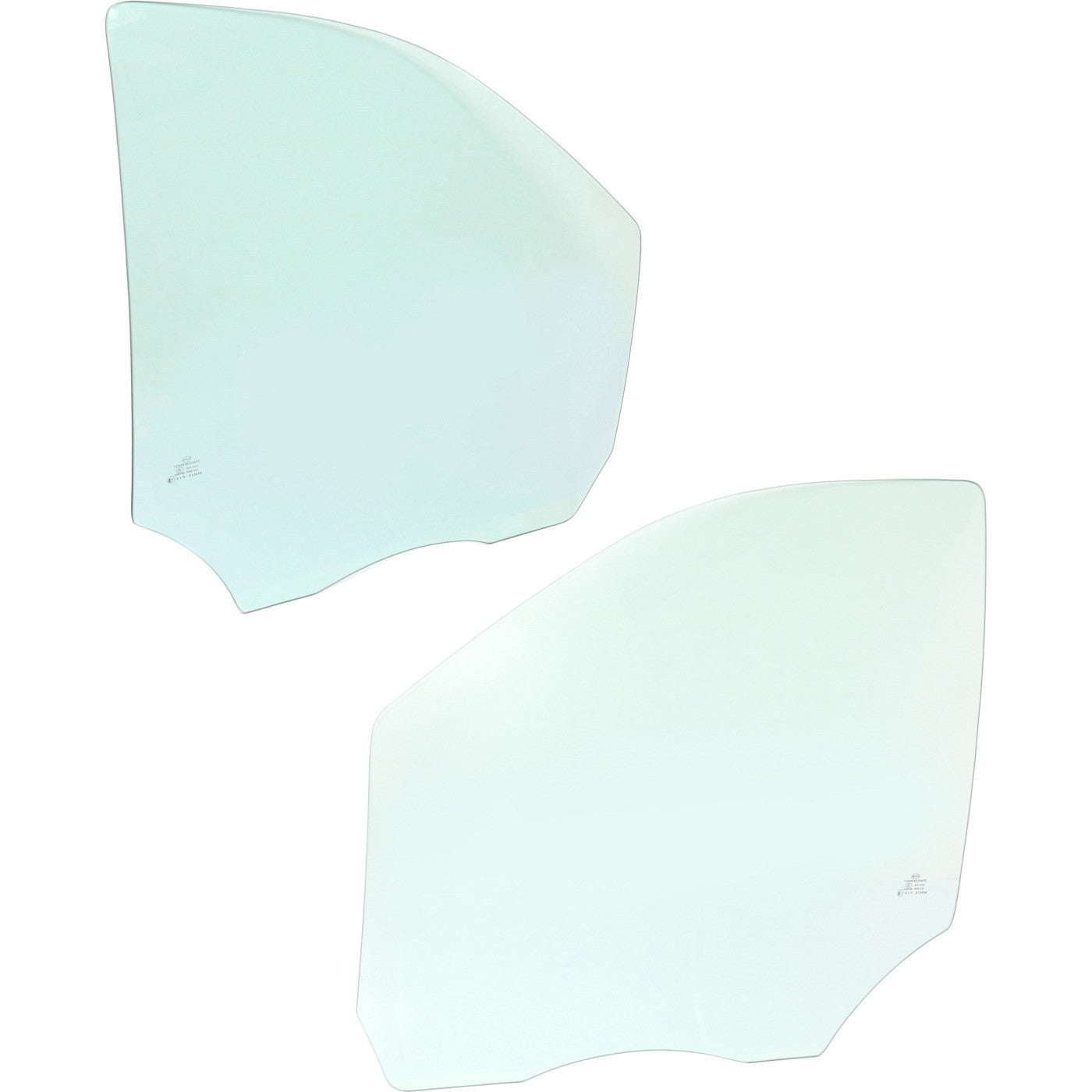 Set of 2 Door Glass for Ford F-150 (2004–2008)