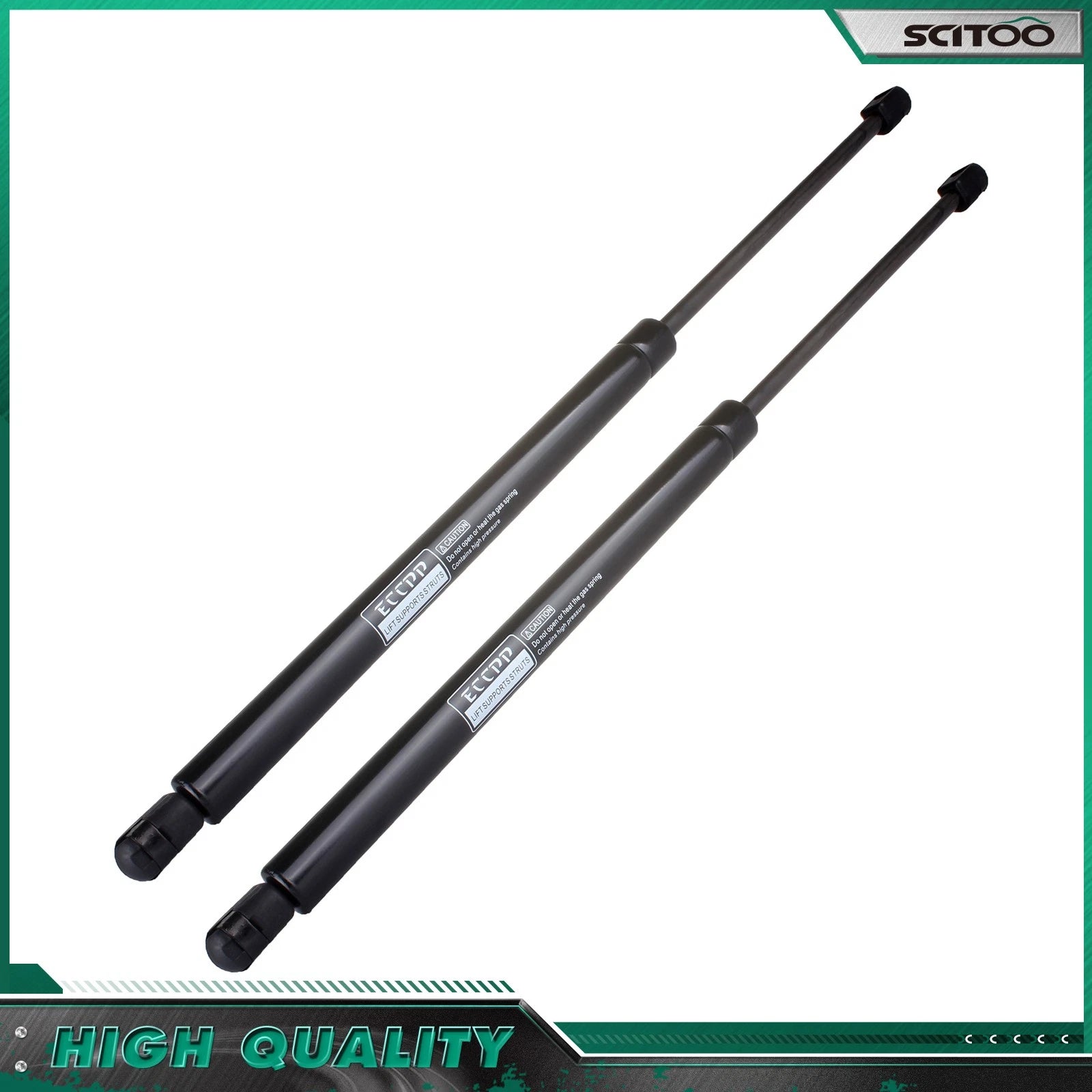 2 Lift Supports for Mitsubishi Endeavor (2004–2011) Gas Tailgate Window