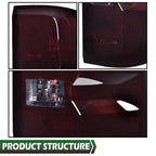 Tail Lights for Chevy Silverado 1500 2500 HD 3500 HD (2014–2018)