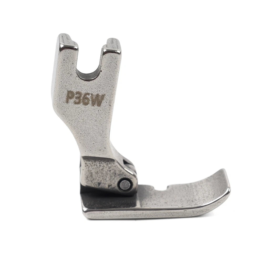 1pc P36W Hinged Wide Right Zipper Foot for Industrial Sewing Machine