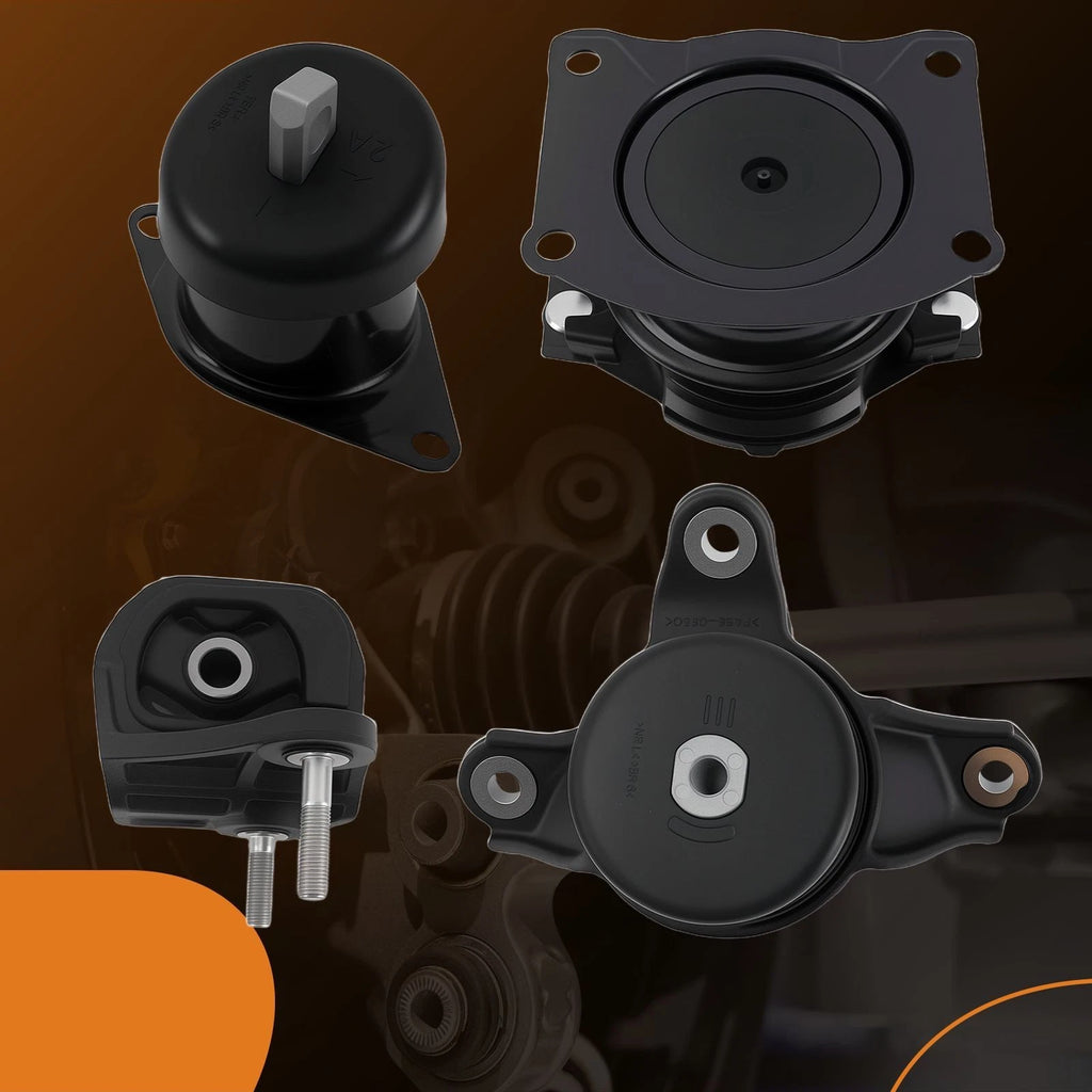Set of 4 Engine and Transmission Mounts for Acura TL (2009–2014)