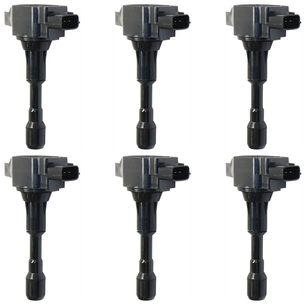 Set of 6 Ignition Coils for Nissan GT-R (2009–2021)