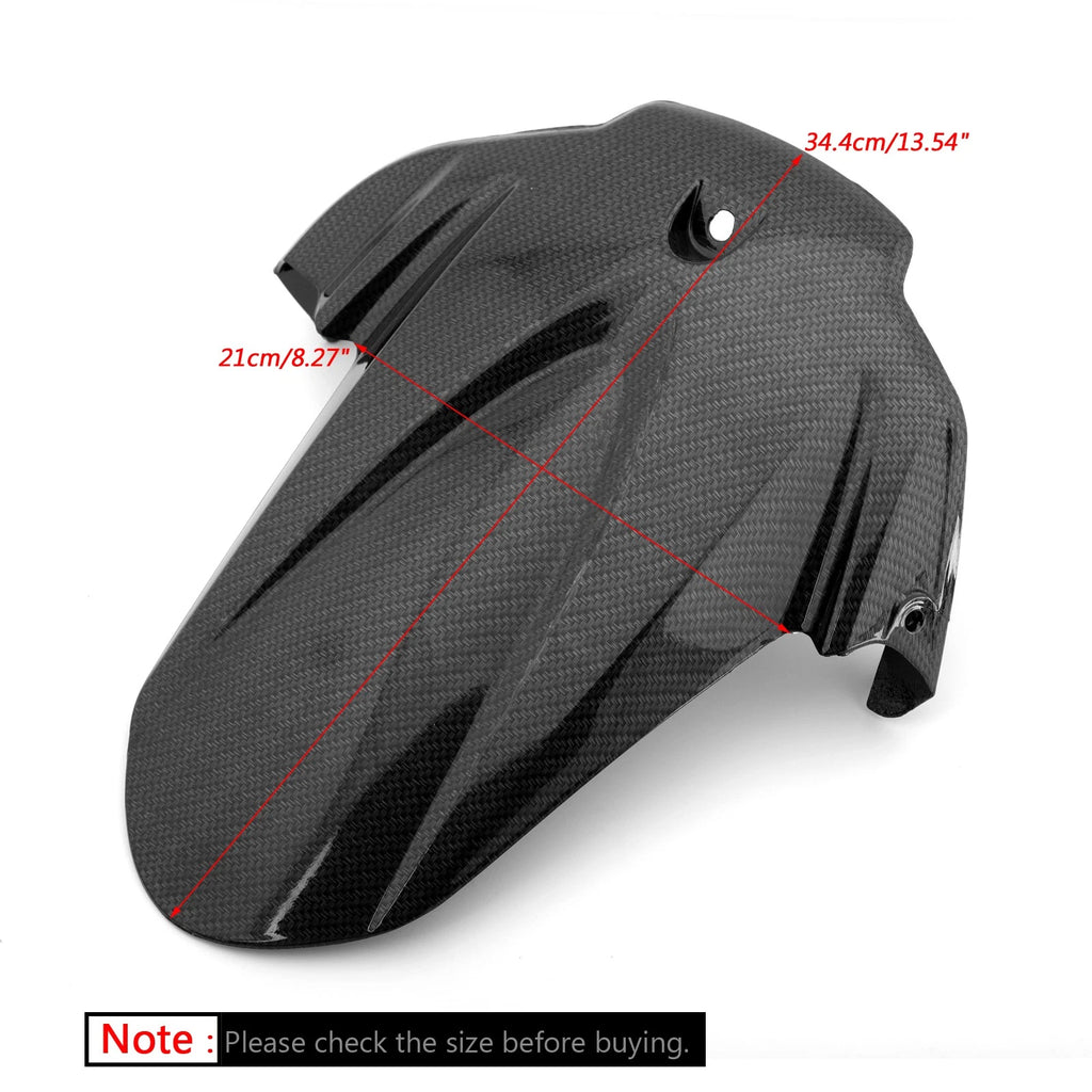 Rear Hugger Fender Mudguards for Suzuki GSXR1000 (2009–2016) ABS Carbon