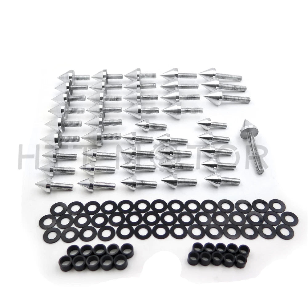 Spike Fairing Bolts Set of 4 for Honda CBR 600 F4 (1999–2000) & CBR 600 F4i (2001–2007)