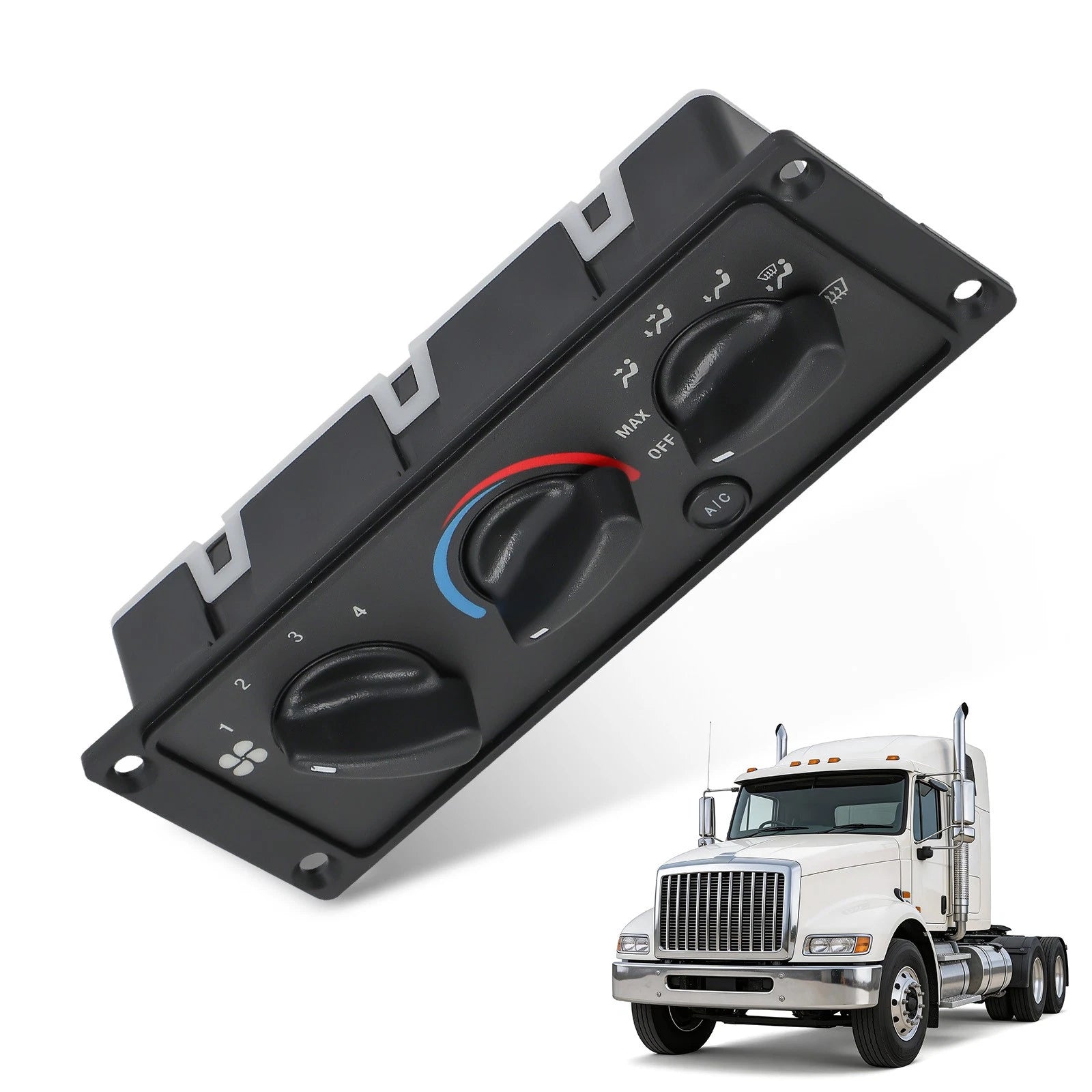 Climate Temperature Control Panel for International Harvester 9900i (2004–2008)