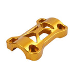 Handlebar Riser Mount Clamp Top Cover Gold for Honda CB500X (2019–2022)