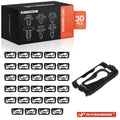 30Pcs Metal Window Reveal Moulding Clip Retainer for GM (1971âPresent)
