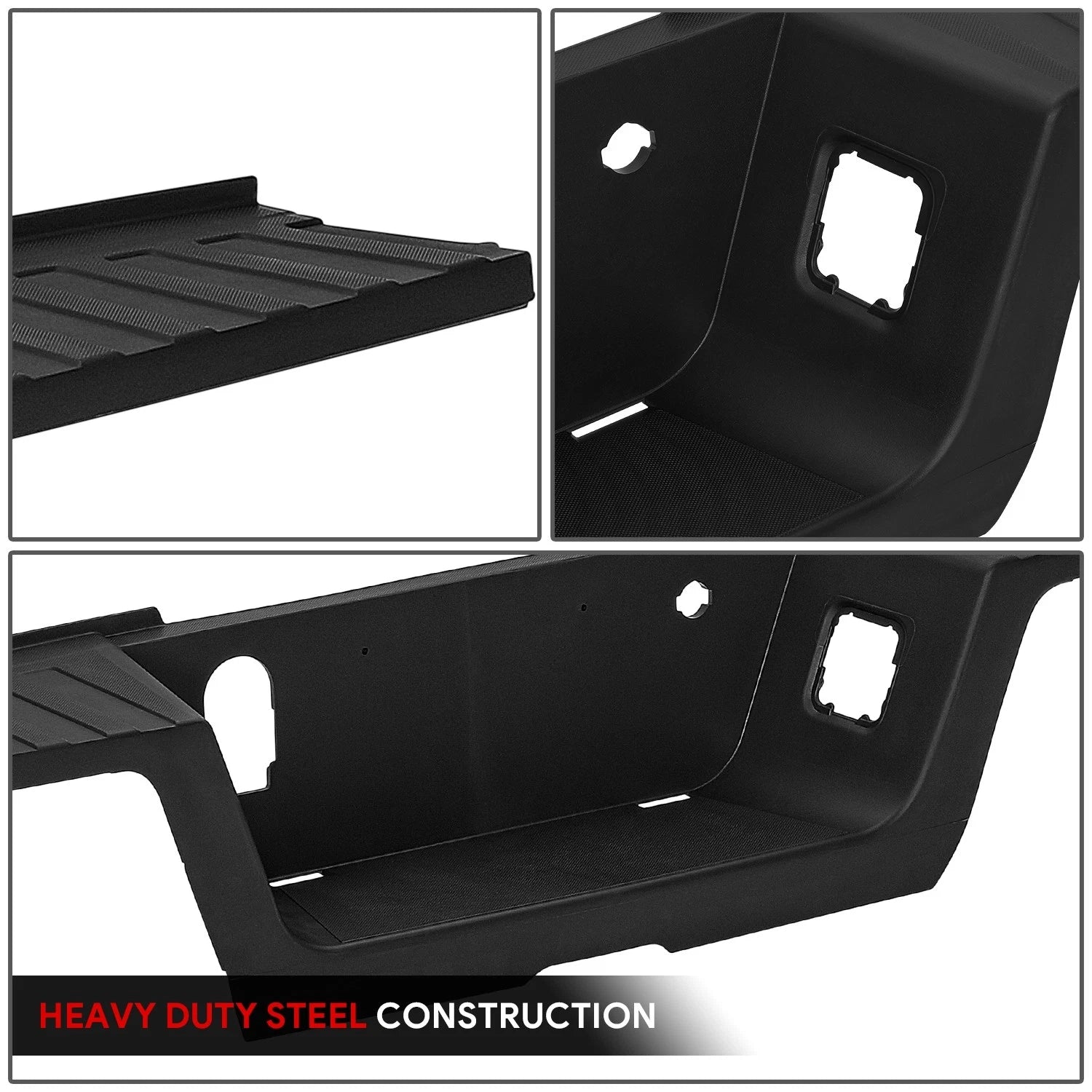 Front License Plate Mounting Bracket for Toyota RAV4 (2019–2023) Black