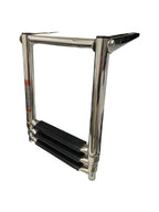 3-Step Telescoping Ladder for Marine Use (Stainless Steel)